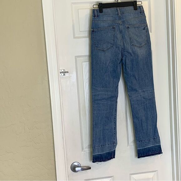 DL1961 MARA ANKLE High Rise Instasculpt Straight Jeans Size 25 - Picture 7 of 14